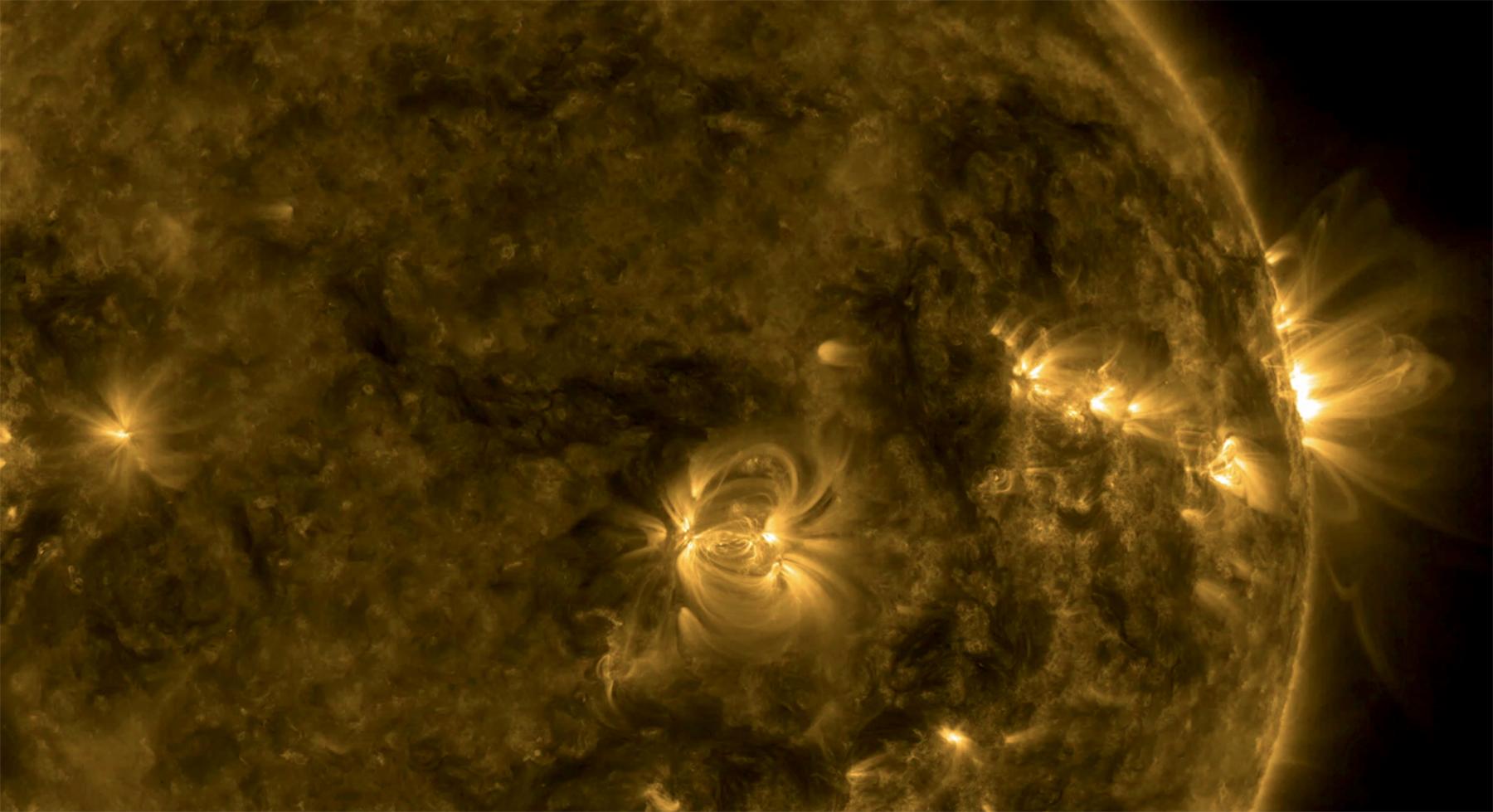 Active regions on the sun