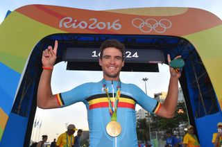2016 Olympic Games road race champion Greg Van Avermaet (Belgium)