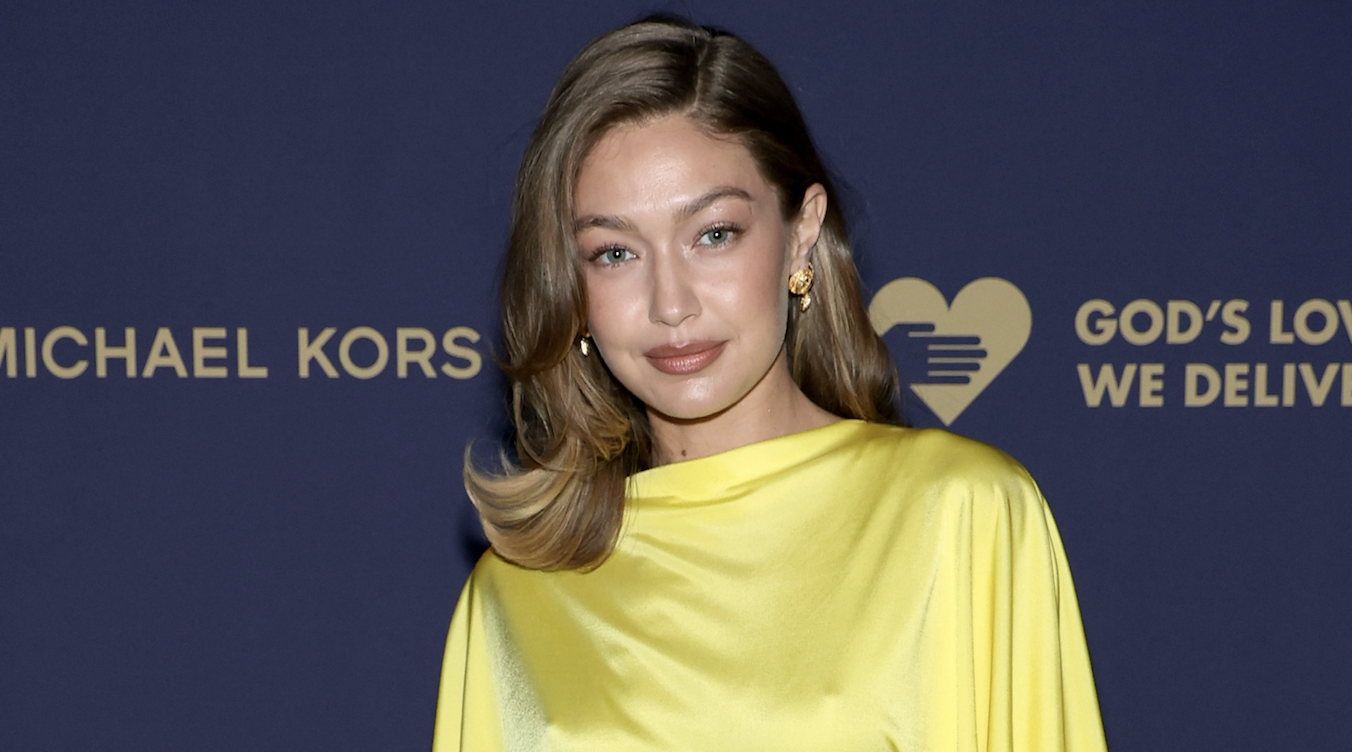 Gigi Hadid attends The 19th Annual Golden Heart Awards Benefiting God&#039;s Love We Deliver at Cathedral of St. John the Divine on October 20, 2025 in New York City.