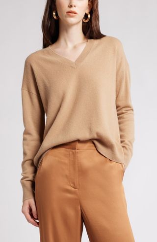 V-Neck Cashmere Sweater