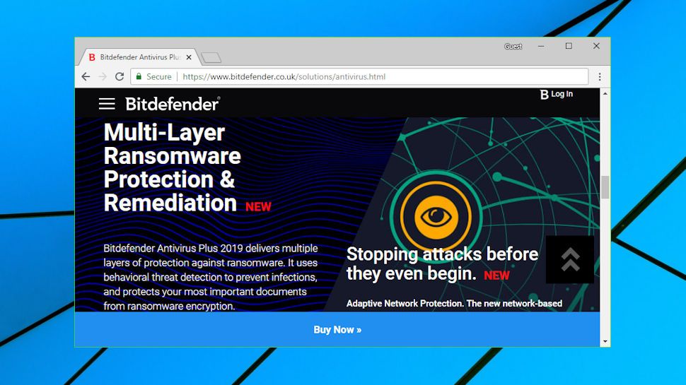 bitdefender antivirus free edition. close runner-up