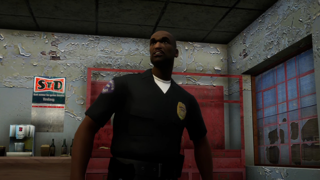 Frank Tenpenny (Samuel L. Jackson) in Grand Theft Auto