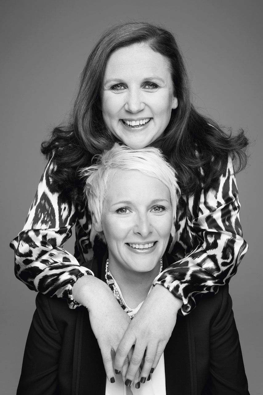 Angela Hartnett and LIsa Allen - 25 Marie Claire icons