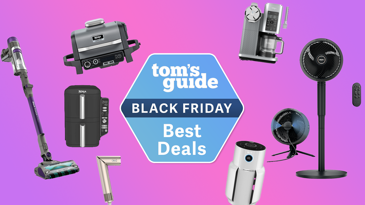 SharkNinja products with Tom&#039;s Guide Black Friday image