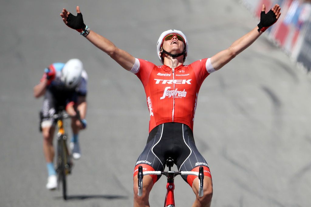 during stage three of the 13th Amgen Tour of California, a 197km stage from King City to Laguna Seca on May 15, 2018 in Monterey, California.