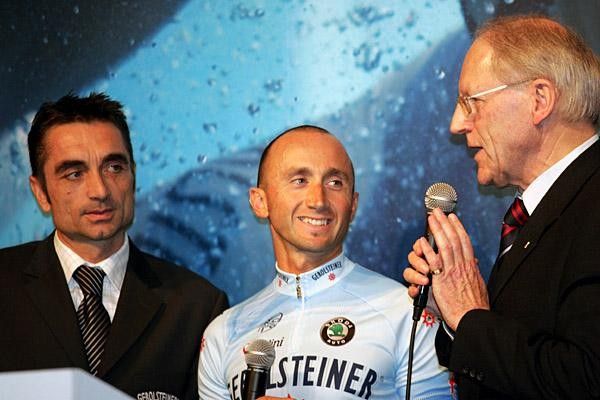 Christian Henn, Davide Rebellin, and Herbert Watterot