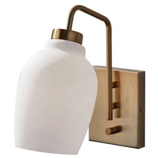  Davis Hand-Blown Glass Sconce