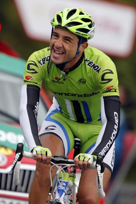 While not known as a climber, nonetheless Daniele Ratto (Cannondale) soloed to victory in the Vuelta's first stage in the Pyrenees