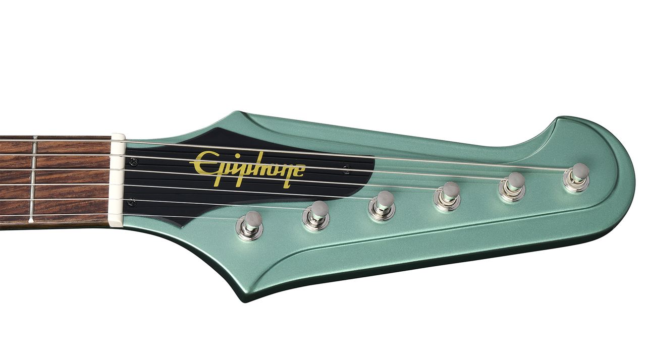 Epiphone Inspired by Gibson Custom 1963 Firebird I headstock