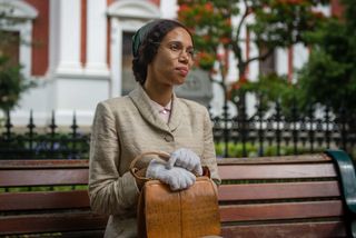 Vinette Robinson as Rosa Parks in Doctor Who.
