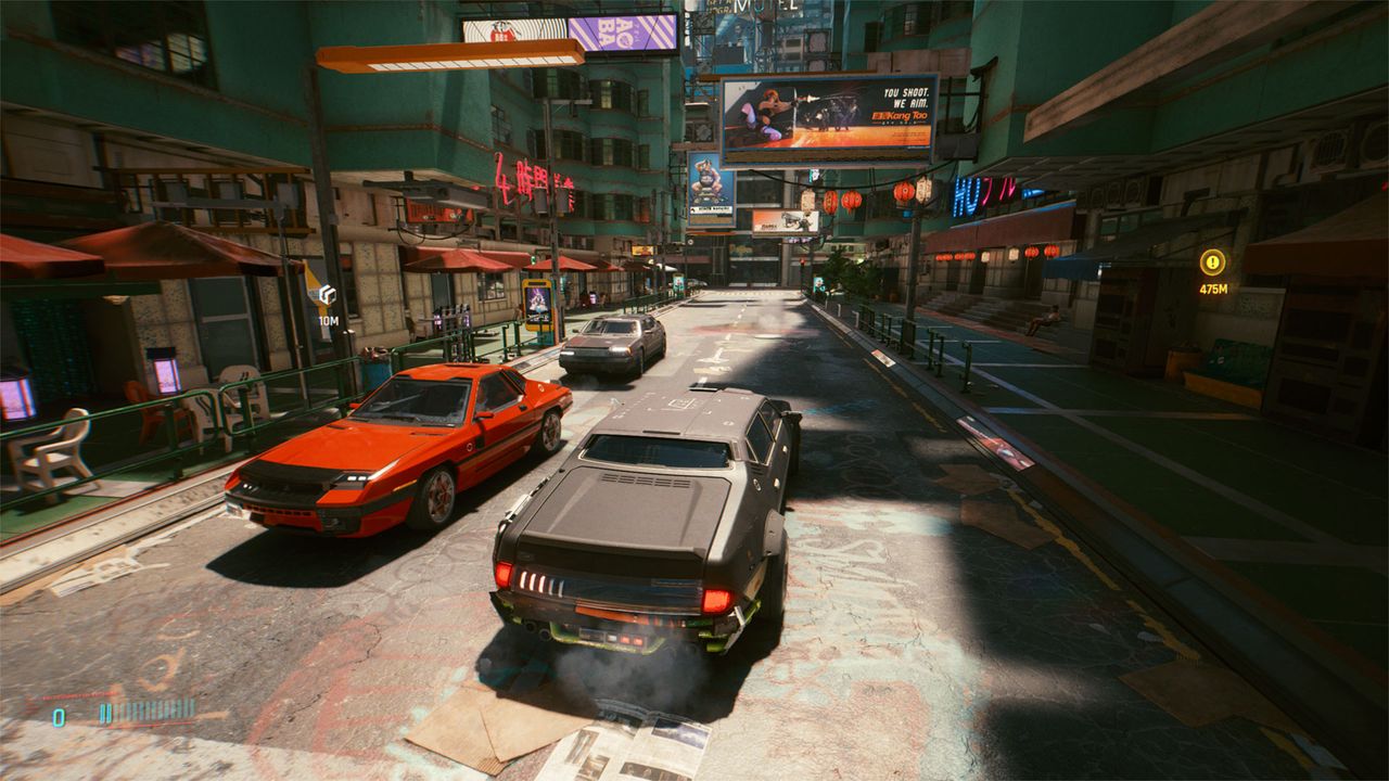 Cyberpunk 2077 screen shots and image quality comparisons