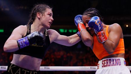 Katie Taylor trades punches with Amanda Serrano at Madison Square Garden