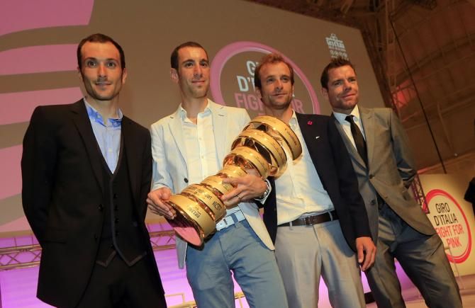 Basso, Nibali, Scarponi and Evans