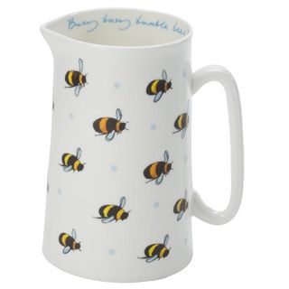 bee print mug