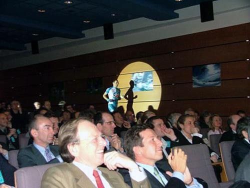 Everyone looks happy with the proceedings