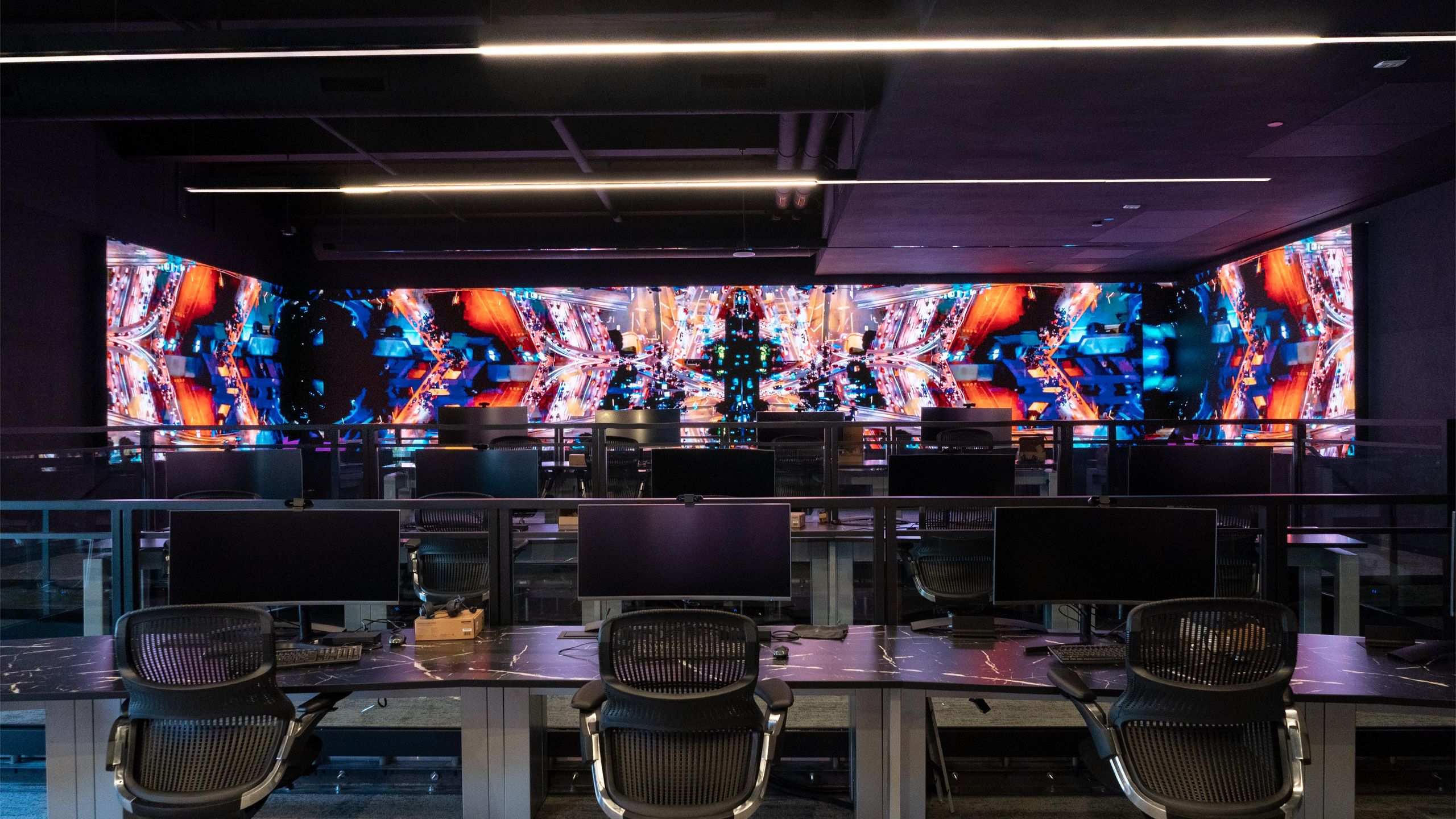 Ultra-Fine-Pitch LED Displays Dazzle Visitors and Workers Alike | AVNetwork
