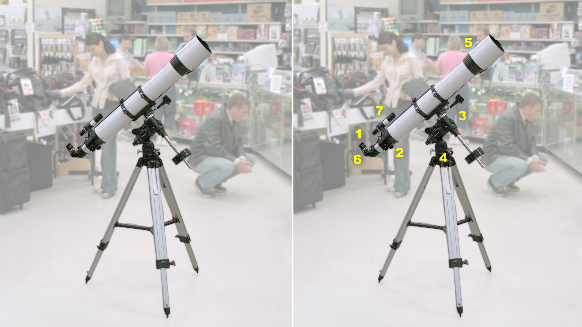 stores to buy telescopes