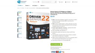 Driver Genius 21 Platinum Review Listing