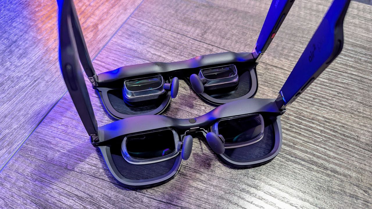 Image of the XREAL One Pro AR glasses.