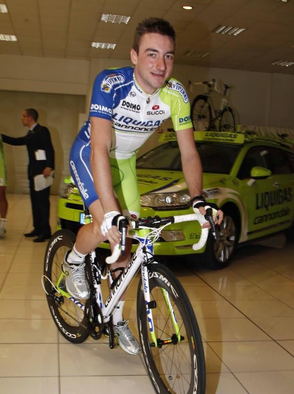 Elia Viviani (Liquigas-Cannondale) is looking forward to a big 2012.