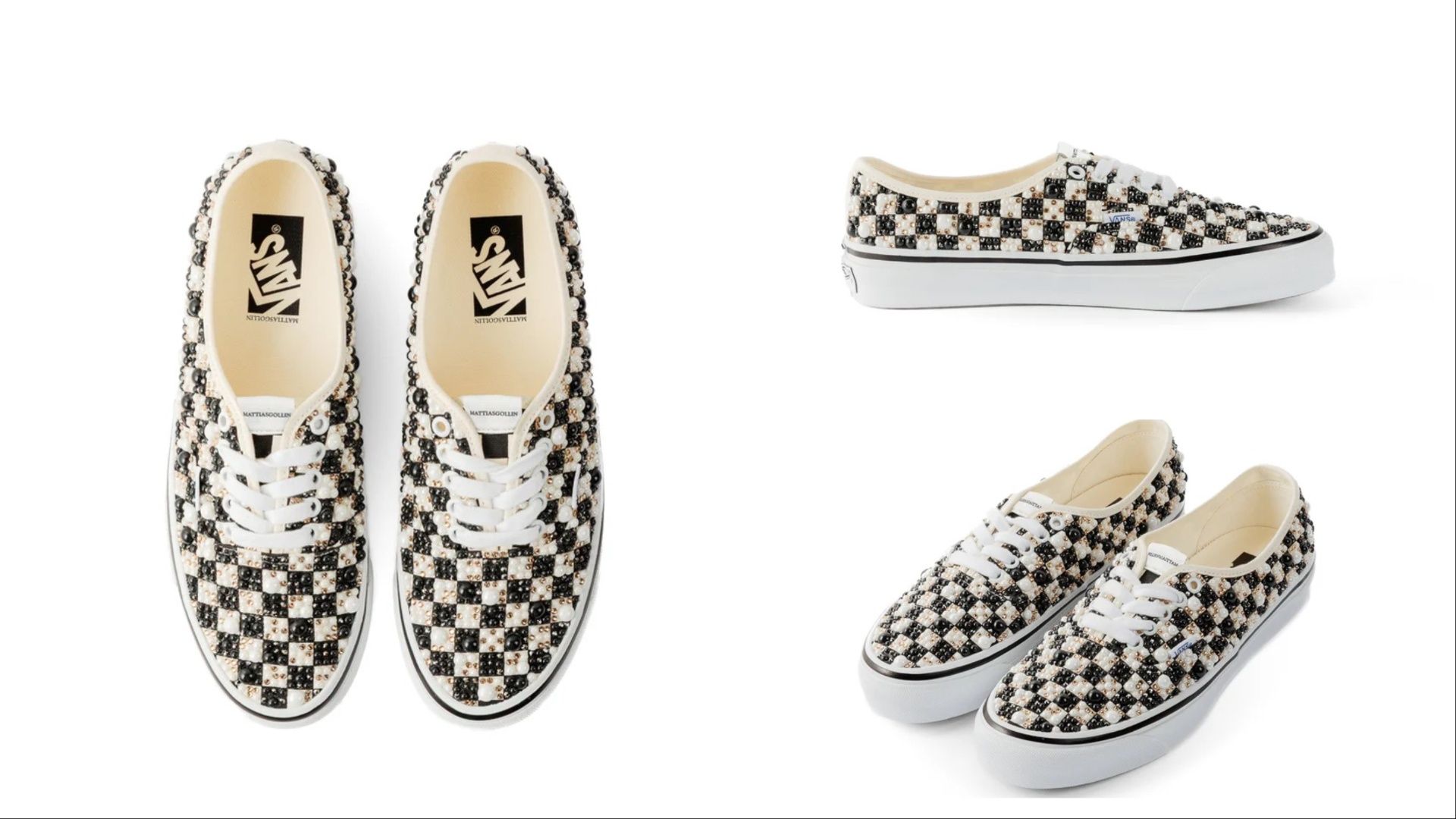 Mattias Gollin just turned the Vans Authentic into a $750 art piece