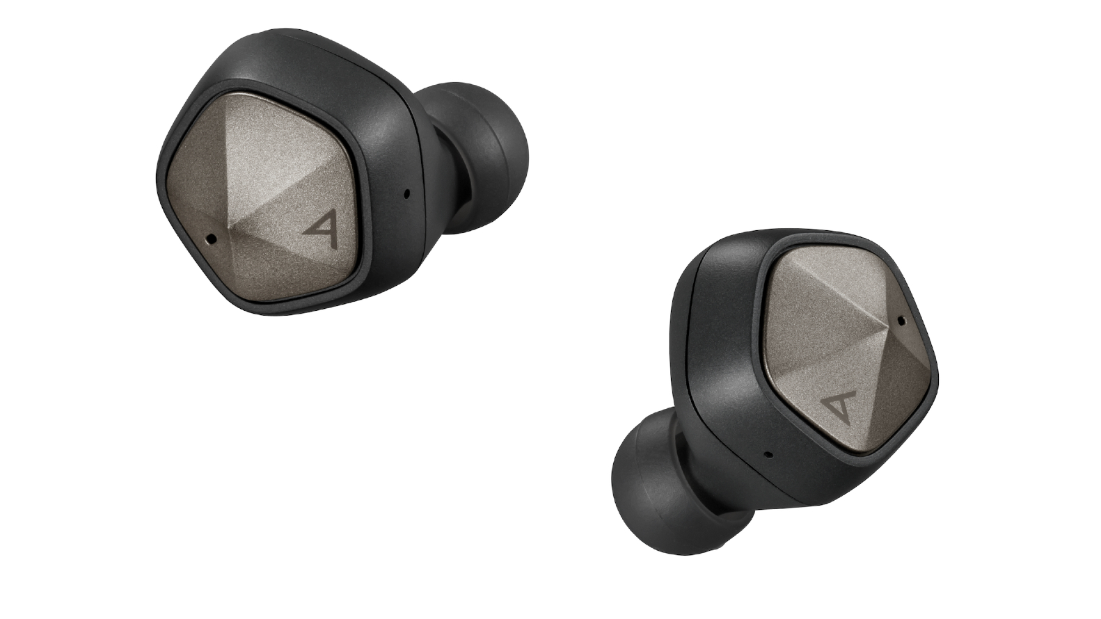 Astell & Kern UW100MKII earbuds on white background