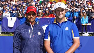 Tiger Woods and Jon Rahm