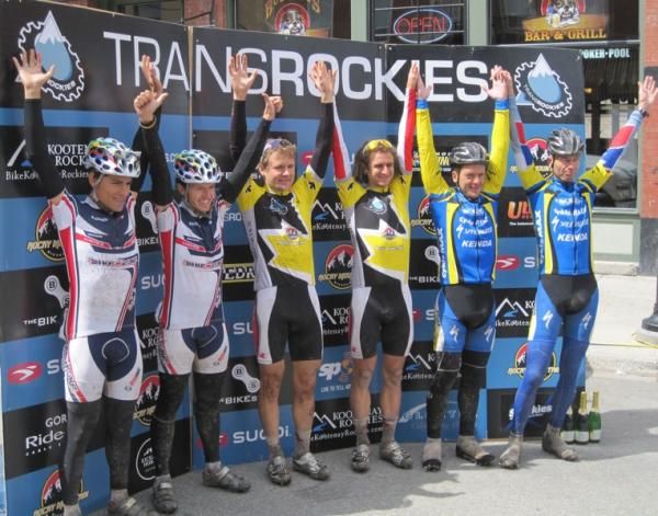 The top three teams: Stefan Widmer &amp; Marty Lazarski (1st, Rocky Mtn Factory Team) Jo&atilde;o Marinho &amp; Jos&eacute; Silva (2nd, Team Amarante Bike Zone - Onbike) Ryan Correy &amp; Brian Bain (3rd, Bow Cycle / Specialized)