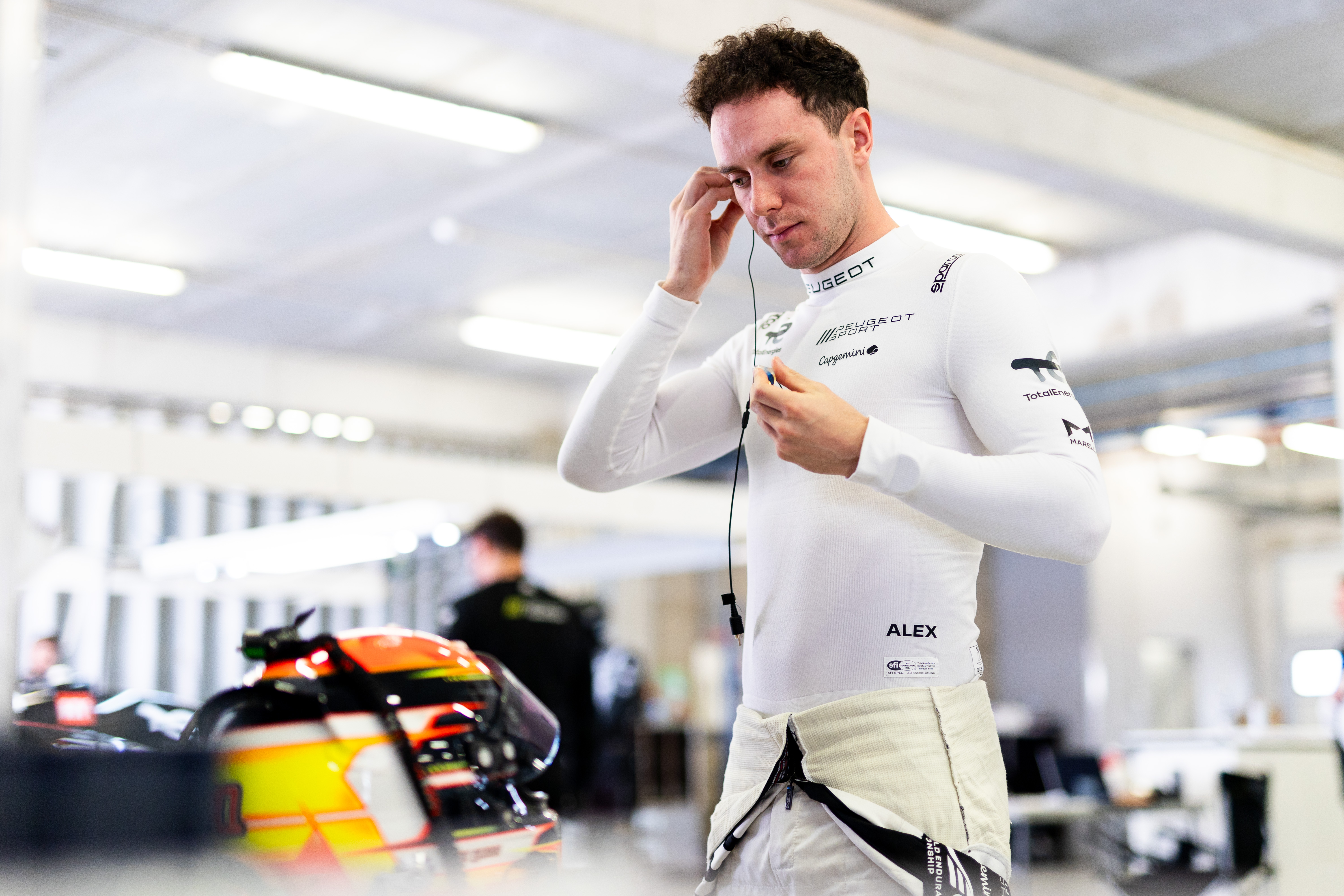 QUINN Alex (grb), Peugeot TotalEnergies, Peugeot 9X8 #94, portrait during the Peugeot private test session on the Autodromo Internacional do Algarve from March 3 to 4, 2026 in Portimao, Portugal - Photo Joao Filipe / DPPI