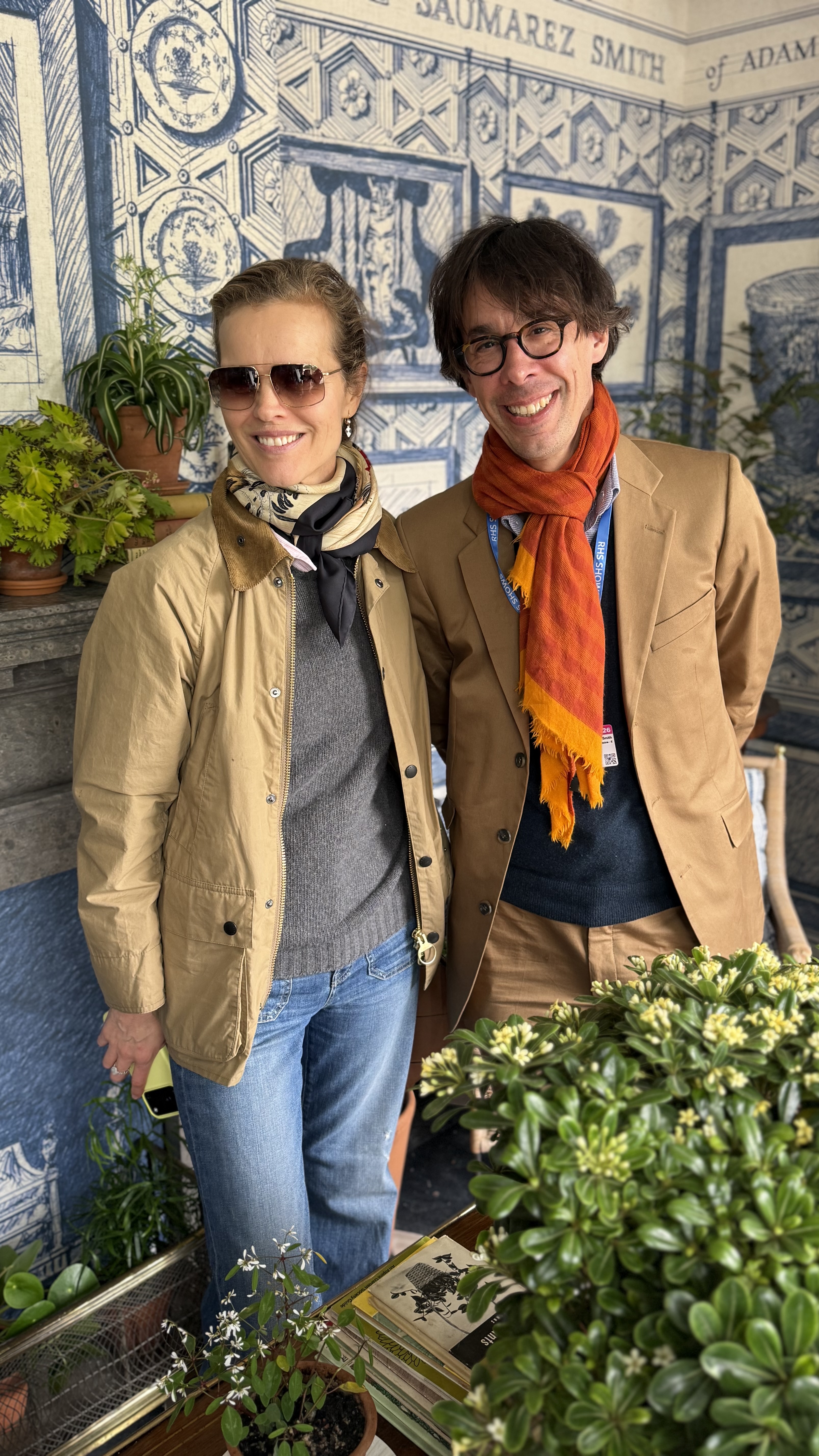 Eva Herzigova&amp;#769; &amp;amp; George Saumarez Smith