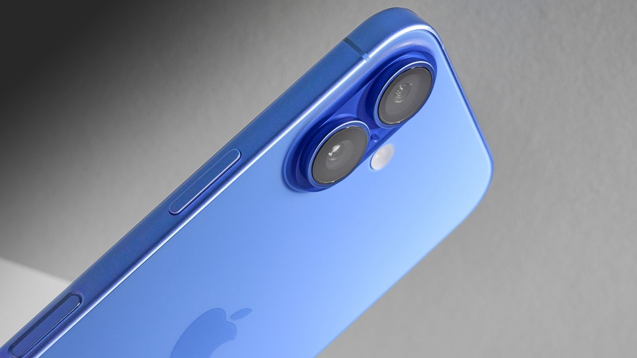 iPhone 16 in ultramarine