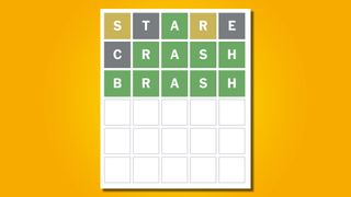 Wordle answer 701 on a yellow background