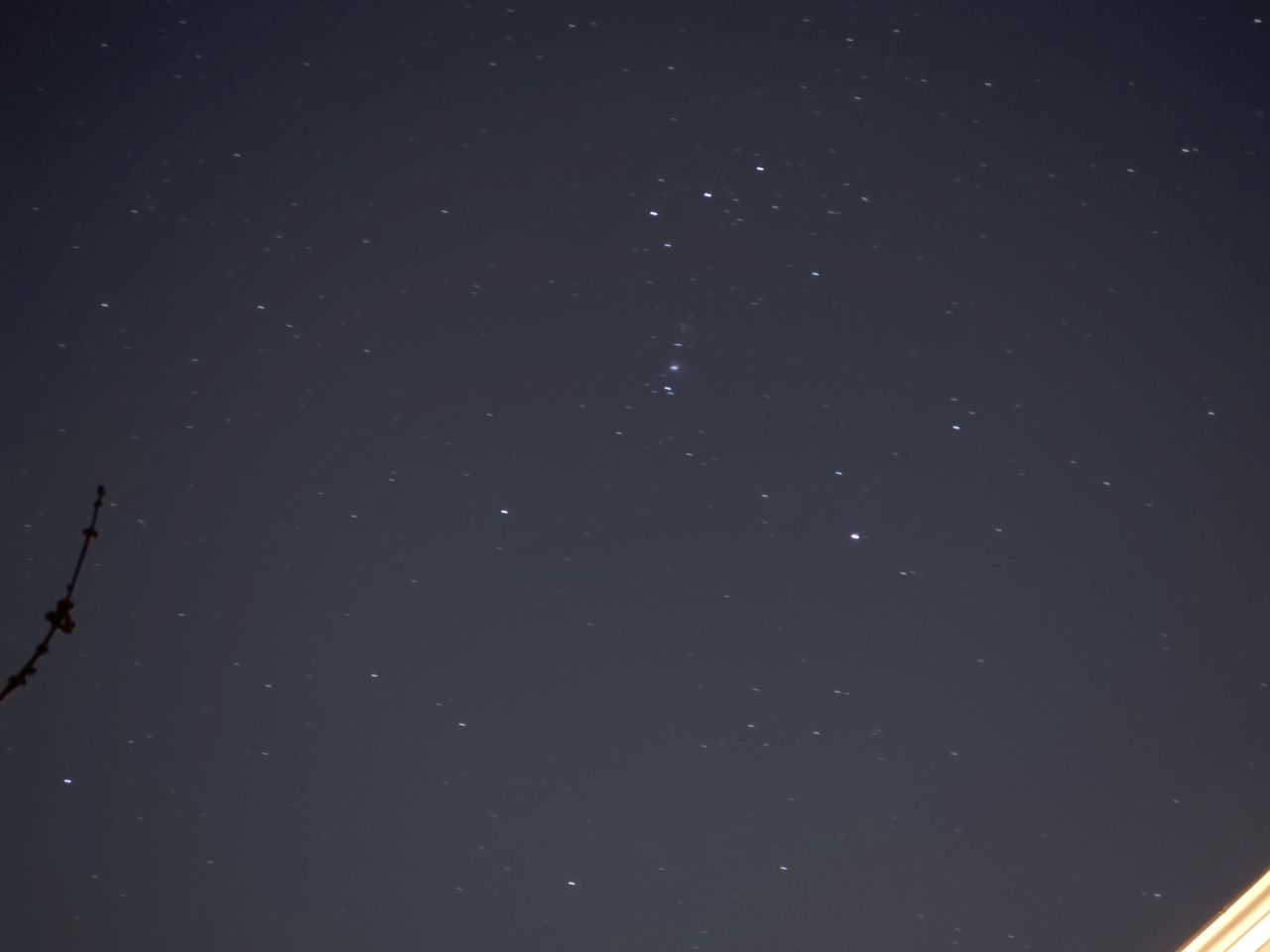 Samsung Galaxy S24 Ultra Astrophotography M42 the Great Irion Nebula.