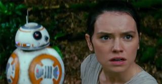 Rey and BB-8 Star Wars: The Force Awakens