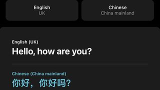 iOS 14 Translate app