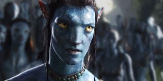 Jake in as a Na'vi in Avatar