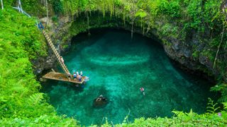 To Sua ocean trench in Upolu, Samoa, South Pacific