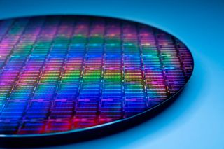 Intel 10nm Wafer