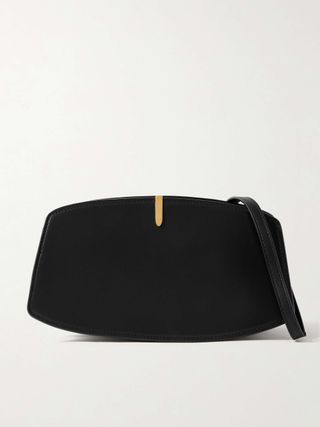 Florence Embellished Leather Shoulder Bag