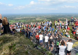 Ditchling Beacon, Tour of Britain 2014, stage seven