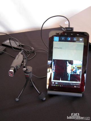 The Looxcie 2's video image can easily be streamed in real-time via the company's smartphone and tablet apps.