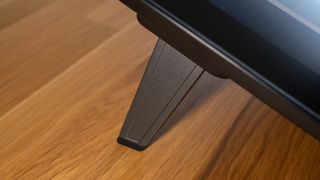 Huion Kamvas Pro 24 (4K) drawing tablet on a wooden surface