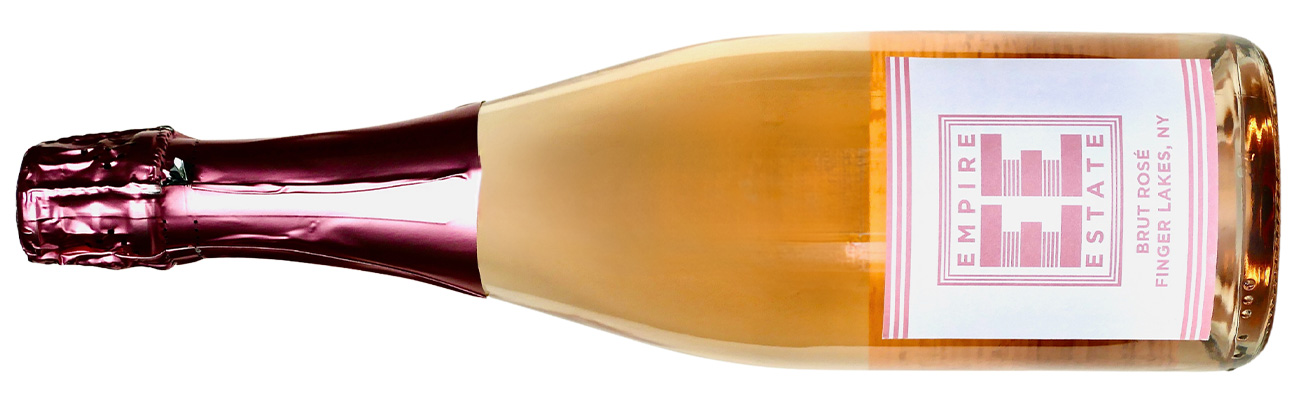 Empire Estate, Brut Ros&amp;eacute;, Finger Lakes, New York State NV