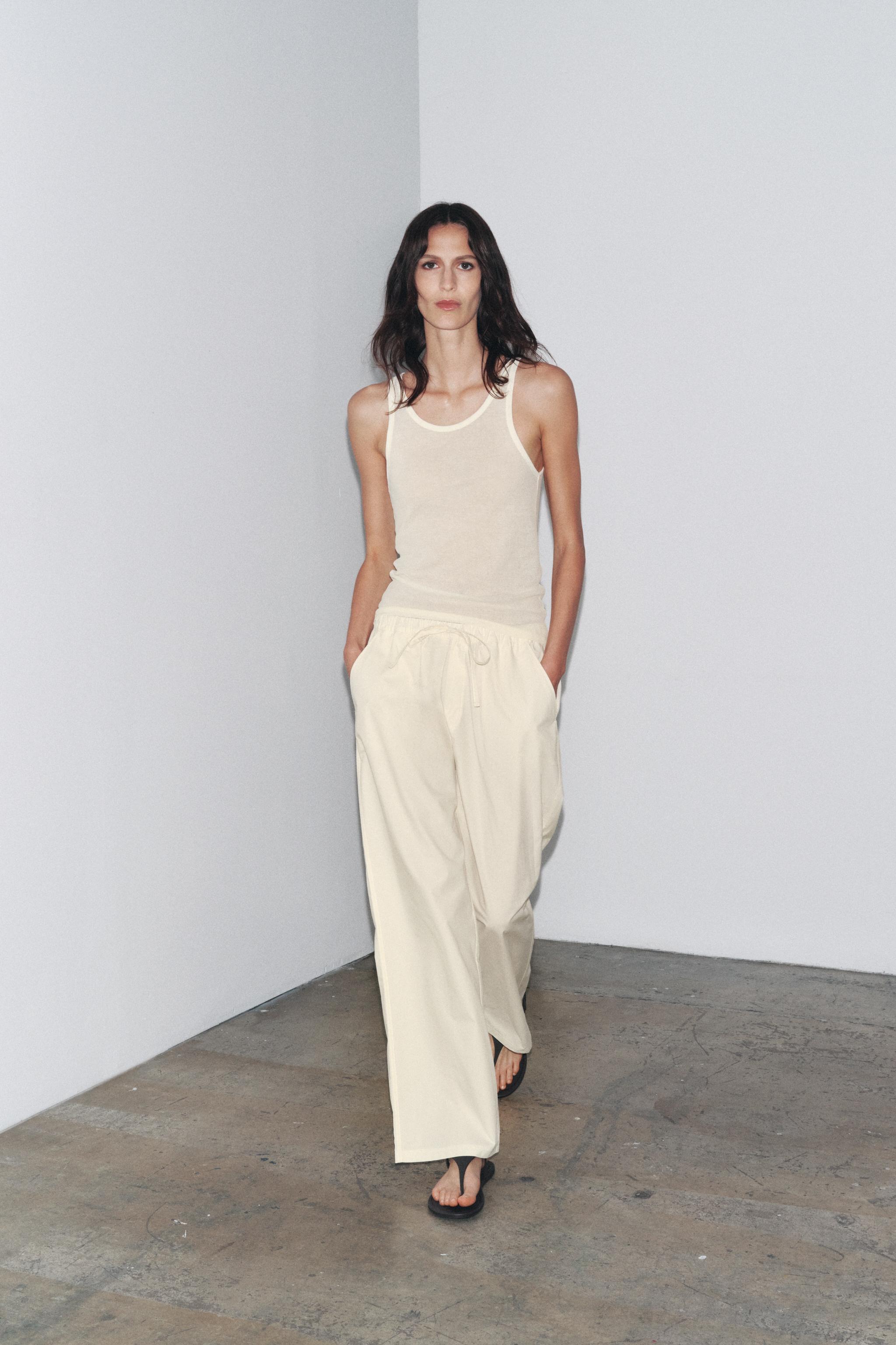 Poplin Pajama Pants