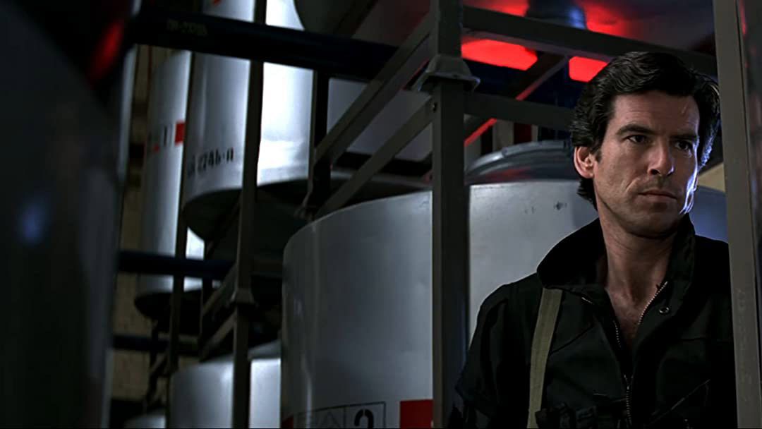 Pierce Brosnan&#039;s James Bond lurks in the shadows in GoldenEye