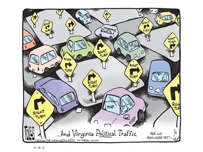 Political pile-up