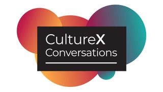 The logo for CultureX Conversations