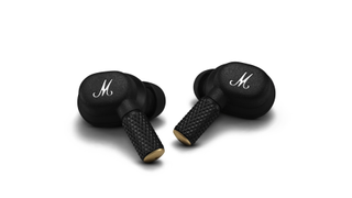 Marshall Motif II ANC earbuds on a white background