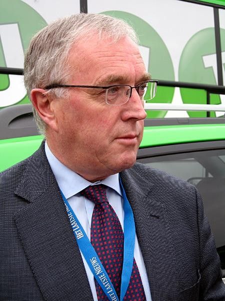 UCI President Pat McQuaid showed up in Belgium to support Unibet.com.
