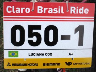 A Brasil Ride number plate